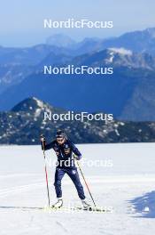 14.10.2024, Ramsau am Dachstein, Austria (AUT): Anna Comarella (ITA) - Cross-Country summer training, Dachsteinglacier, Ramsau am Dachstein (AUT). www.nordicfocus.com. © Manzoni/NordicFocus. Every downloaded picture is fee-liable.