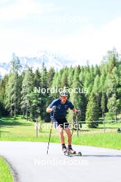 04.06.2024, Lenzerheide, Switzerland (SUI): Niklas Steiger (SUI) - Cross-Country training, Lenzerheide (SUI). www.nordicfocus.com. © Manzoni/NordicFocus. Every downloaded picture is fee-liable.