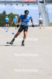 23.07.2024, Premanon, France (FRA): Richard Jouve (FRA) - Cross-Country summer training, Premanon (FRA). www.nordicfocus.com. © Manzoni/NordicFocus. Every downloaded picture is fee-liable.