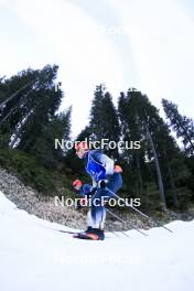 07.11.2024, Davos, Switzerland (SUI): Toni Livers (SUI), Silvan Hauser (SUI), (l-r) - Cross-Country training, snowfarming track, Davos (SUI). www.nordicfocus.com. © Manzoni/NordicFocus. Every downloaded picture is fee-liable.