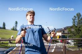 09.07.2024, Lavaze, Italy (ITA): Cyril Faehndrich (SUI) - Cross-Country summer training, Lavaze (ITA). www.nordicfocus.com. © Vanzetta/NordicFocus. Every downloaded picture is fee-liable.