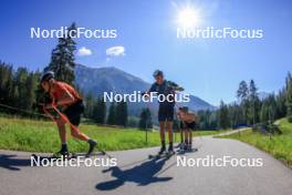 06.08.2024, Lenzerheide, Switzerland (SUI): Isai Naeff (SUI) - Cross-Country summer training, Lenzerheide (SUI). www.nordicfocus.com. © Manzoni/NordicFocus. Every downloaded picture is fee-liable.