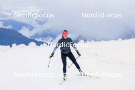 22.06.2024, Les Diablerets, Switzerland (SUI): Nadia Kaelin (SUI) - Cross-Country summer training on the Glacier 3000, Les Diablerets (SUI). www.nordicfocus.com. © Manzoni/NordicFocus. Every downloaded picture is fee-liable.