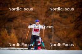 09.11.2024, Bessans, France (FRA): Annette Coupat (FRA) - Cross-Country summer training, Bessans (FRA). www.nordicfocus.com. © Authamayou/NordicFocus. Every downloaded picture is fee-liable.