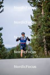 21.09.2024, Font-Romeu, France (FRA): Richard Jouve (FRA) - Cross-Country summer training, Font-Romeu (FRA). www.nordicfocus.com. © Authamayou/NordicFocus. Every downloaded picture is fee-liable.