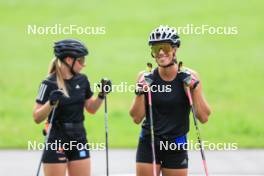 15.08.2024, Ulrichen, Switzerland (SUI): Sofie Krehl (GER) - Cross-Country summer training, Ulrichen (SUI). www.nordicfocus.com. © Manzoni/NordicFocus. Every downloaded picture is fee-liable.