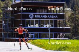 04.06.2024, Lenzerheide, Switzerland (SUI): Giuliana Werro (SUI) - Cross-Country training, Lenzerheide (SUI). www.nordicfocus.com. © Manzoni/NordicFocus. Every downloaded picture is fee-liable.