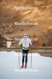 05.11.2024, Bessans, France (FRA): Hugo Lapalus (FRA) - Cross-Country summer training, Bessans (FRA). www.nordicfocus.com. © Authamayou/NordicFocus. Every downloaded picture is fee-liable.