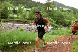 21.06.2024, Les Diablerets, Switzerland (SUI): Janik Riebli (SUI) - Cross-Country summer training, Les Diablerets (SUI). www.nordicfocus.com. © Manzoni/NordicFocus. Every downloaded picture is fee-liable.