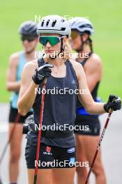 15.08.2024, Ulrichen, Switzerland (SUI): Pia Fink (GER) - Cross-Country summer training, Ulrichen (SUI). www.nordicfocus.com. © Manzoni/NordicFocus. Every downloaded picture is fee-liable.