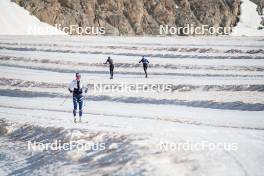 19.06.2024, Tignes, France (FRA): Léna Quintin (FRA) - Cross-Country summer training, Tignes (FRA). www.nordicfocus.com. © Authamayou/NordicFocus. Every downloaded picture is fee-liable.