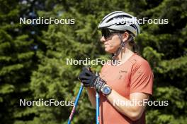 09.07.2024, Lavaze, Italy (ITA): Nadine Faehndrich (SUI) - Cross-Country summer training, Lavaze (ITA). www.nordicfocus.com. © Vanzetta/NordicFocus. Every downloaded picture is fee-liable.