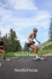 15.08.2024, Ulrichen, Switzerland (SUI): Lena Keck (GER) - Cross-Country summer training, Ulrichen (SUI). www.nordicfocus.com. © Manzoni/NordicFocus. Every downloaded picture is fee-liable.