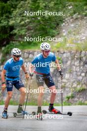 19.06.2024, Tignes, France (FRA): Mathis Desloges (FRA) - Cross-Country summer training, Tignes (FRA). www.nordicfocus.com. © Authamayou/NordicFocus. Every downloaded picture is fee-liable.