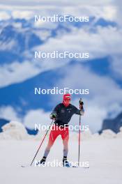 22.06.2024, Les Diablerets, Switzerland (SUI): Antonin Savary (SUI) - Cross-Country summer training on the Glacier 3000, Les Diablerets (SUI). www.nordicfocus.com. © Manzoni/NordicFocus. Every downloaded picture is fee-liable.