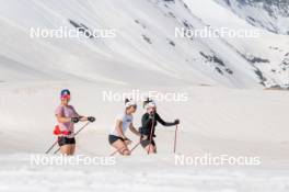 19.06.2024, Tignes, France (FRA): Flora Dolci (FRA) - Cross-Country summer training, Tignes (FRA). www.nordicfocus.com. © Authamayou/NordicFocus. Every downloaded picture is fee-liable.