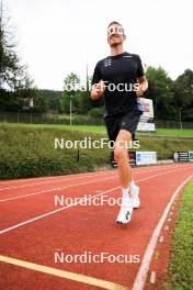 03.07.2024, Saint-Claude, France (FRA): Candide Pralong (SUI), Team Nordic Experience - Cross-Country summer training, Sainte-Claude (FRA). www.nordicfocus.com. © Manzoni/NordicFocus. Every downloaded picture is fee-liable.