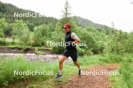 21.06.2024, Les Diablerets, Switzerland (SUI): Beda Klee (SUI) - Cross-Country summer training, Les Diablerets (SUI). www.nordicfocus.com. © Manzoni/NordicFocus. Every downloaded picture is fee-liable.