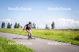 09.07.2024, Lavaze, Italy (ITA): Nicole Monsorno (ITA) - Cross-Country summer training, Lavaze (ITA). www.nordicfocus.com. © Vanzetta/NordicFocus. Every downloaded picture is fee-liable.