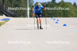 23.07.2024, Premanon, France (FRA): Lucas Chanavat (FRA) - Cross-Country summer training, Premanon (FRA). www.nordicfocus.com. © Manzoni/NordicFocus. Every downloaded picture is fee-liable.