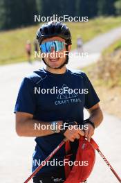 23.07.2024, Premanon, France (FRA): Jules Lapierre (FRA) - Cross-Country summer training, Premanon (FRA). www.nordicfocus.com. © Manzoni/NordicFocus. Every downloaded picture is fee-liable.