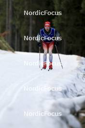 06.11.2024, Davos, Switzerland (SUI): Nicola Wigger (SUI) - Cross-Country training, snowfarming track, Davos (SUI). www.nordicfocus.com. © Manzoni/NordicFocus. Every downloaded picture is fee-liable.