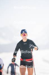 19.06.2024, Tignes, France (FRA): Flora Dolci (FRA) - Cross-Country summer training, Tignes (FRA). www.nordicfocus.com. © Authamayou/NordicFocus. Every downloaded picture is fee-liable.