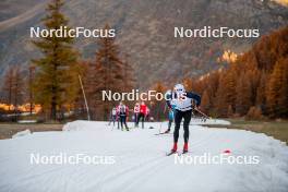 09.11.2024, Bessans, France (FRA): Hugo Lapalus (FRA) - Cross-Country summer training, Bessans (FRA). www.nordicfocus.com. © Authamayou/NordicFocus. Every downloaded picture is fee-liable.