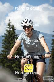 09.07.2024, Lavaze, Italy (ITA): Nadine Faehndrich (SUI) - Cross-Country summer training, Lavaze (ITA). www.nordicfocus.com. © Vanzetta/NordicFocus. Every downloaded picture is fee-liable.