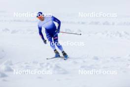 14.10.2024, Ramsau am Dachstein, Austria (AUT): Francesco De Fabiani (ITA) - Cross-Country summer training, Dachsteinglacier, Ramsau am Dachstein (AUT). www.nordicfocus.com. © Manzoni/NordicFocus. Every downloaded picture is fee-liable.