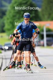 20.06.2024, Les Diablerets, Switzerland (SUI): Ilan Pittier (SUI) - Cross-Country summer training, Les Diablerets (SUI). www.nordicfocus.com. © Manzoni/NordicFocus. Every downloaded picture is fee-liable.