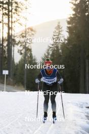 06.11.2024, Davos, Switzerland (SUI): Nadine Faehndrich (SUI) - Cross-Country training, snowfarming track, Davos (SUI). www.nordicfocus.com. © Manzoni/NordicFocus. Every downloaded picture is fee-liable.