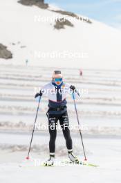 18.06.2024, Tignes, France (FRA): Léna Quintin (FRA) - Cross-Country summer training, Tignes (FRA). www.nordicfocus.com. © Authamayou/NordicFocus. Every downloaded picture is fee-liable.