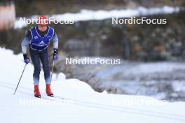 07.11.2024, Davos, Switzerland (SUI): Nicola Wigger (SUI) - Cross-Country training, snowfarming track, Davos (SUI). www.nordicfocus.com. © Manzoni/NordicFocus. Every downloaded picture is fee-liable.