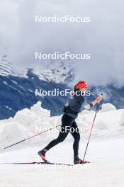 22.06.2024, Les Diablerets, Switzerland (SUI): Desiree Steiner (SUI) - Cross-Country summer training on the Glacier 3000, Les Diablerets (SUI). www.nordicfocus.com. © Manzoni/NordicFocus. Every downloaded picture is fee-liable.