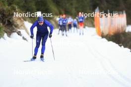 06.11.2024, Davos, Switzerland (SUI): Erwan Kaeser (SUI) - Cross-Country training, snowfarming track, Davos (SUI). www.nordicfocus.com. © Manzoni/NordicFocus. Every downloaded picture is fee-liable.