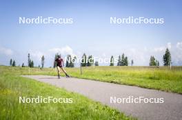 09.07.2024, Lavaze, Italy (ITA): Nicole Monsorno (ITA) - Cross-Country summer training, Lavaze (ITA). www.nordicfocus.com. © Vanzetta/NordicFocus. Every downloaded picture is fee-liable.