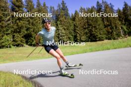 04.06.2024, Lenzerheide, Switzerland (SUI): Marina Kaelin (SUI) - Cross-Country training, Lenzerheide (SUI). www.nordicfocus.com. © Manzoni/NordicFocus. Every downloaded picture is fee-liable.