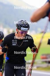 07.08.2024, Lenzerheide, Switzerland (SUI): Valerio Grond (SUI) - Cross-Country summer training, Lenzerheide (SUI). www.nordicfocus.com. © Manzoni/NordicFocus. Every downloaded picture is fee-liable.