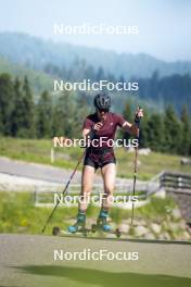 09.07.2024, Lavaze, Italy (ITA): Nicole Monsorno (ITA) - Cross-Country summer training, Lavaze (ITA). www.nordicfocus.com. © Vanzetta/NordicFocus. Every downloaded picture is fee-liable.