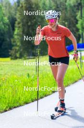 04.06.2024, Lenzerheide, Switzerland (SUI): Desiree Steiner (SUI) - Cross-Country training, Lenzerheide (SUI). www.nordicfocus.com. © Manzoni/NordicFocus. Every downloaded picture is fee-liable.