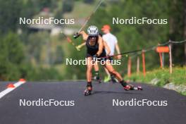 15.08.2024, Ulrichen, Switzerland (SUI): Pia Fink (GER) - Cross-Country summer training, Ulrichen (SUI). www.nordicfocus.com. © Manzoni/NordicFocus. Every downloaded picture is fee-liable.