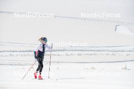 18.06.2024, Tignes, France (FRA): Maelle Veyre (FRA) - Cross-Country summer training, Tignes (FRA). www.nordicfocus.com. © Authamayou/NordicFocus. Every downloaded picture is fee-liable.