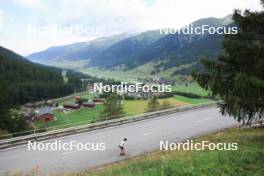 14.08.2024, Ulrichen, Switzerland (SUI): Katharina Hennig (GER) - Cross-Country summer training, Ulrichen (SUI). www.nordicfocus.com. © Manzoni/NordicFocus. Every downloaded picture is fee-liable.