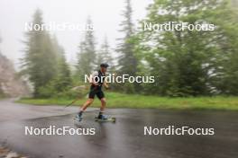 21.06.2024, Les Diablerets, Switzerland (SUI): Valerio Grond (SUI) - Cross-Country summer training, Les Diablerets (SUI). www.nordicfocus.com. © Manzoni/NordicFocus. Every downloaded picture is fee-liable.