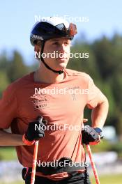 06.08.2024, Lenzerheide, Switzerland (SUI): Isai Naeff (SUI) - Cross-Country summer training, Lenzerheide (SUI). www.nordicfocus.com. © Manzoni/NordicFocus. Every downloaded picture is fee-liable.