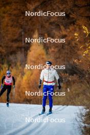 05.11.2024, Bessans, France (FRA): Jules Lapierre (FRA) - Cross-Country summer training, Bessans (FRA). www.nordicfocus.com. © Authamayou/NordicFocus. Every downloaded picture is fee-liable.