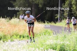 14.08.2024, Ulrichen, Switzerland (SUI): Sofie Krehl (GER) - Cross-Country summer training, Ulrichen (SUI). www.nordicfocus.com. © Manzoni/NordicFocus. Every downloaded picture is fee-liable.