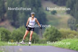 15.08.2024, Ulrichen, Switzerland (SUI): Lena Keck (GER) - Cross-Country summer training, Ulrichen (SUI). www.nordicfocus.com. © Manzoni/NordicFocus. Every downloaded picture is fee-liable.