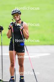 15.08.2024, Ulrichen, Switzerland (SUI): Sofie Krehl (GER) - Cross-Country summer training, Ulrichen (SUI). www.nordicfocus.com. © Manzoni/NordicFocus. Every downloaded picture is fee-liable.